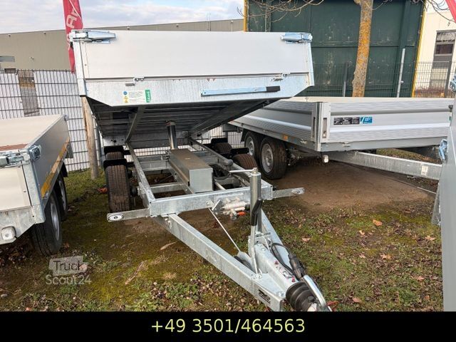 Biltrailer EDUARD Heckkipper 310x160x30cm 2700 kg E-Pumpe+Notpumpe
