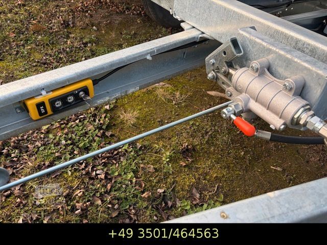 Biltrailer EDUARD Heckkipper 310x160x30cm 2700 kg E-Pumpe+Notpumpe