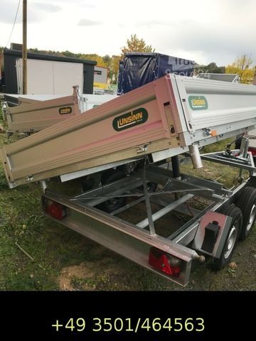 Three-way tipper trailer UNSINN FZ-TECHNIK WEB DK 3-Seitenkipper 306x175 cm, 2,6 t  E-Pumpe