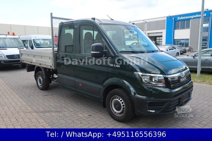 Furgone ribaltabile MAN Nr.212 TGE 3.180 Pritsche 4X4 Dreiseitenkipper