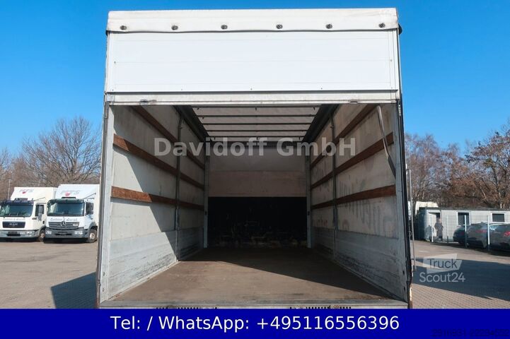 Gardinsided kassevogn MERCEDES-BENZ Atego 818 1.Hand / Ladeboardwand Nr.1032