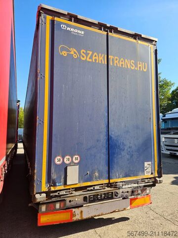 Volymtransport Krone SD Mega 4 units, Lifting axle A