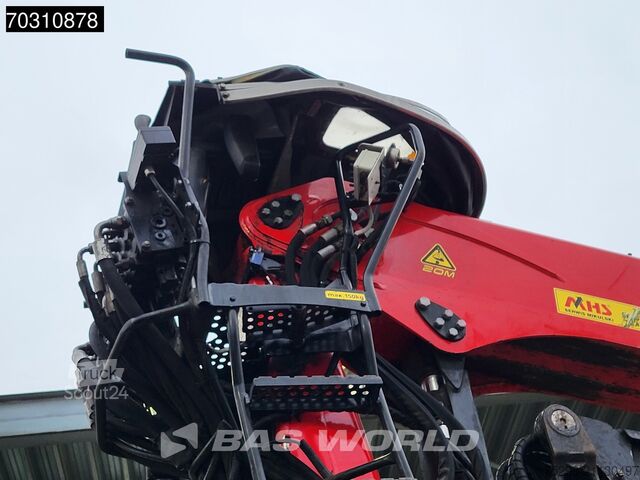 Renault K K 520 6X6 με γερανό Palfinger S260L87 για ξυλεία, φορτηγό ξυλείας 6x6 με μεγάλο άξονα και  Renault K 520 K 6X6 Palfinger S260L87 Holz Crane wood t...