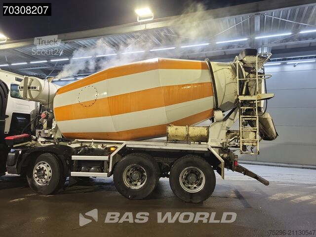 Mixer Renault C 380 T 8X4 9m3 Liebherr 904 FL mixer Steelsusp...