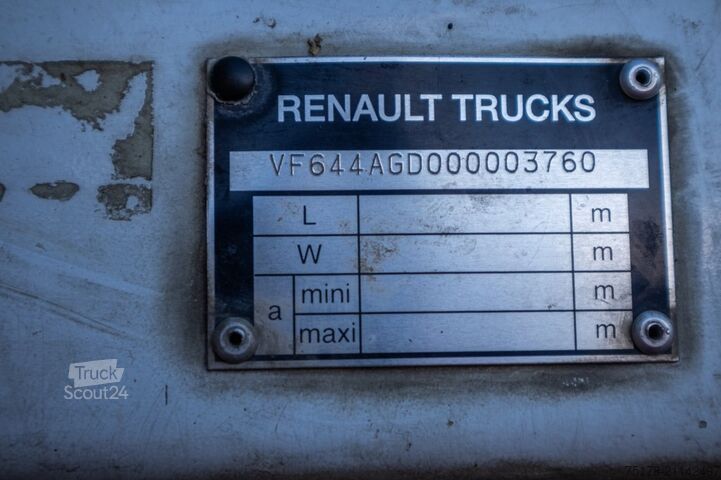 Tarpaulin RENAULT MIDLUM 240(12t) DXI+E5+HAYON