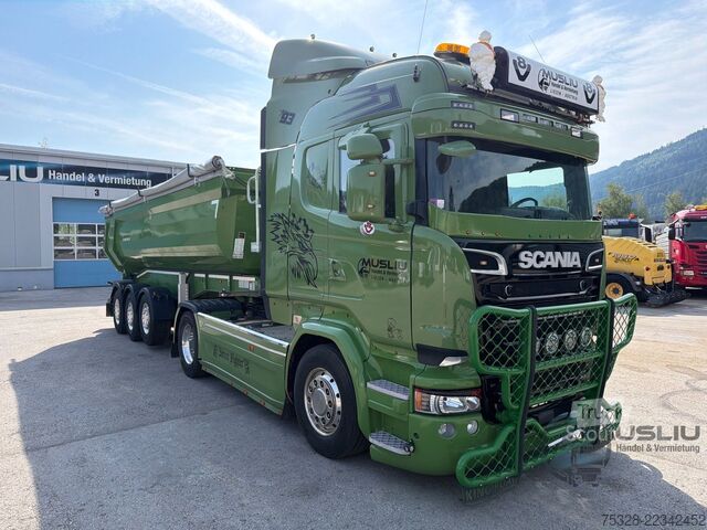 Standard nyergesvontató SCANIA R580 V8 4x2 LL Euro6 Kipphydraulik Retarder