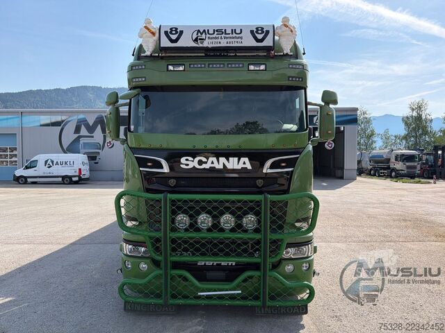 Standard nyergesvontató SCANIA R580 V8 4x2 LL Euro6 Kipphydraulik Retarder