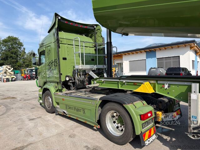 Standard nyergesvontató SCANIA R580 V8 4x2 LL Euro6 Kipphydraulik Retarder