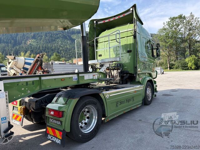 Standard nyergesvontató SCANIA R580 V8 4x2 LL Euro6 Kipphydraulik Retarder