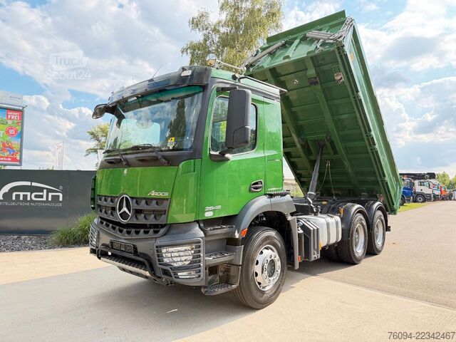 Háromirányú billenő teherautó MERCEDES-BENZ Arocs 2646 6x4 MEILLER Kipper 15TKM AHK