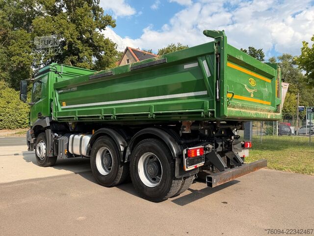 Háromirányú billenő teherautó MERCEDES-BENZ Arocs 2646 6x4 MEILLER Kipper 15TKM AHK