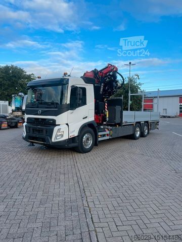 Platforminis sunkvežimis VOLVO FMX 500  FASSI Ladekran F545 JIB & Winde Sofort