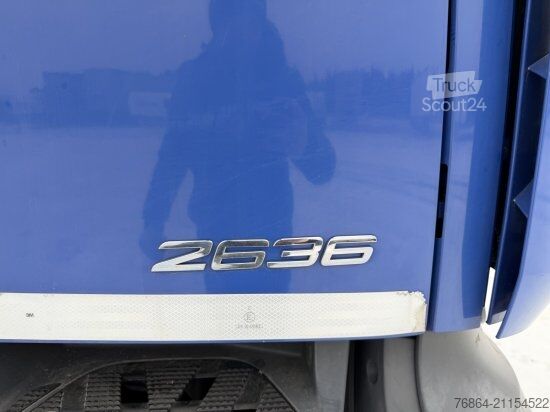 Nákladné auto a príves MERCEDES-BENZ ANTOS 2636 DAZU SCHEUWIMMER. FT1310