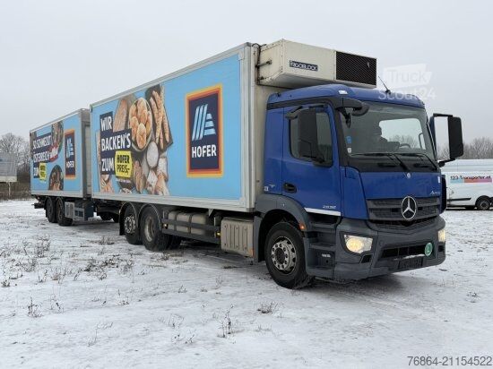 Nákladné auto a príves MERCEDES-BENZ ANTOS 2636 DAZU SCHEUWIMMER. FT1310