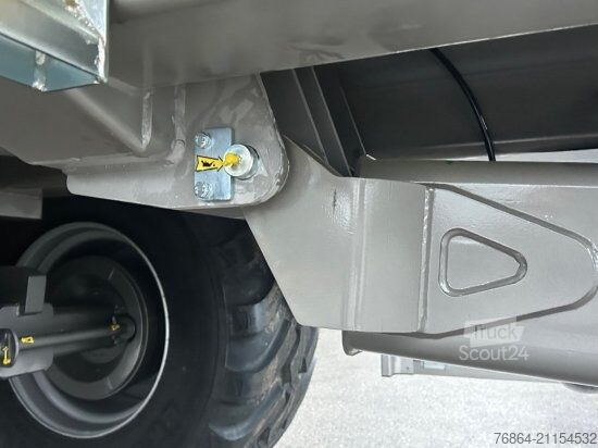 Kippanhänger Farmtech FARMTECH, TANDEM-SCHWERLAST-MULDENKIPPER GRAVIS 2000,  HYDR. HECKKLAPPE, HARDOX