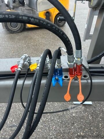 Kippanhänger Farmtech FARMTECH, TANDEM-SCHWERLAST-MULDENKIPPER GRAVIS 2000,  HYDR. HECKKLAPPE, HARDOX