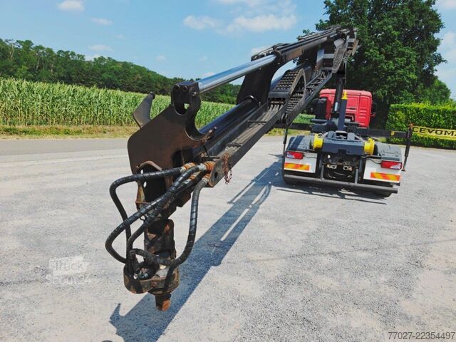  MAN TGS 35.440 8x4 tridem hooklift + Crane Palfinge...