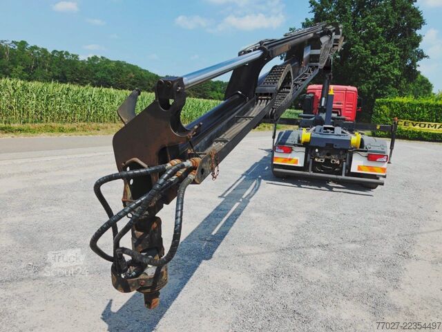  MAN TGS 35.440 8x4 tridem hooklift + Crane Palfinge...