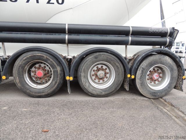 مقطورة صهريج صوامع FELDBINDER 40 m³ Silo Cement/Zement