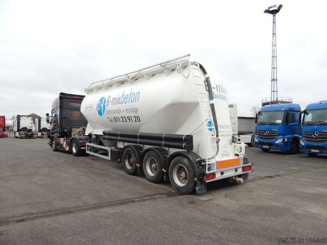 مقطورة صهريج صوامع FELDBINDER 40 m³ Silo Cement/Zement