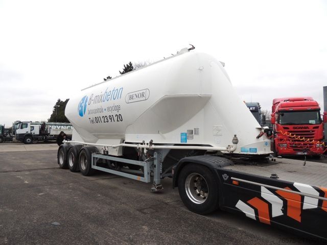 مقطورة صهريج صوامع FELDBINDER 40 m³ Silo Cement/Zement