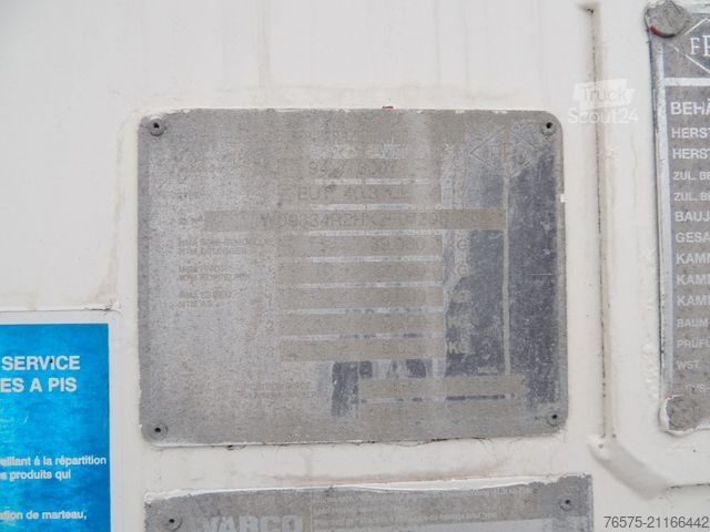 مقطورة صهريج صوامع FELDBINDER 40 m³ Silo Cement/Zement