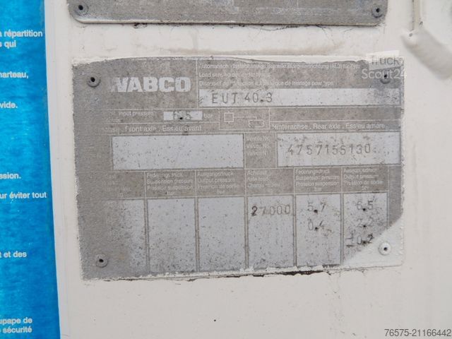 مقطورة صهريج صوامع FELDBINDER 40 m³ Silo Cement/Zement