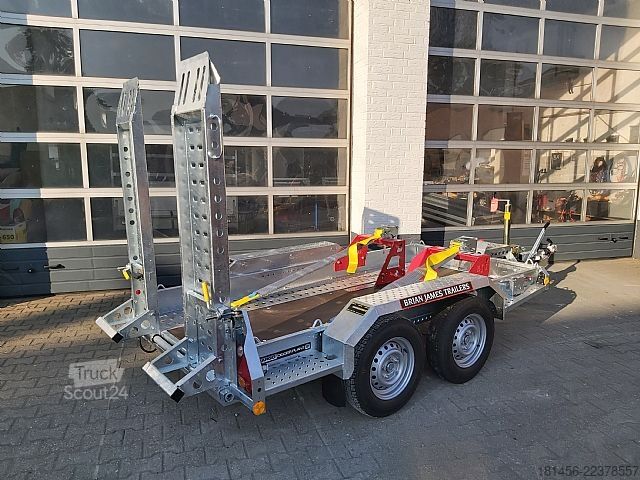 Construction trailers Brian James Trailers Digger Plant 2 2,7 mit Trac Strap Modell Neu