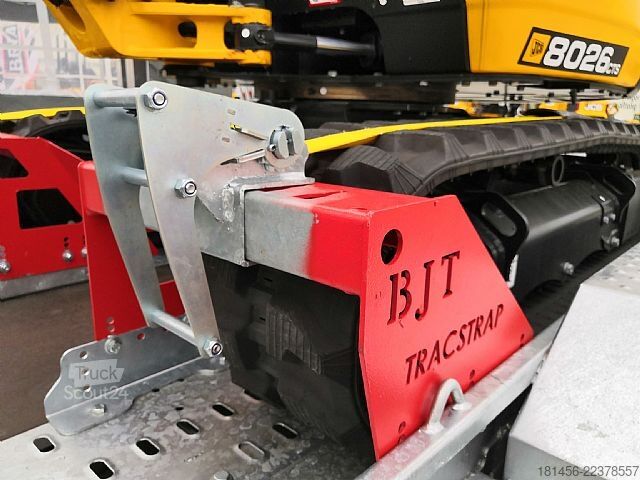 Construction trailers Brian James Trailers Digger Plant 2 2,7 mit Trac Strap Modell Neu