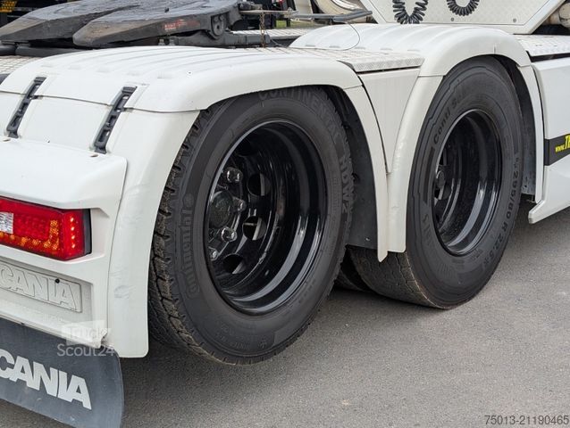 Standartinis vilkikas SCANIA V8, Airbrush, Retarder, Voll-Luft, OPEN PIPES