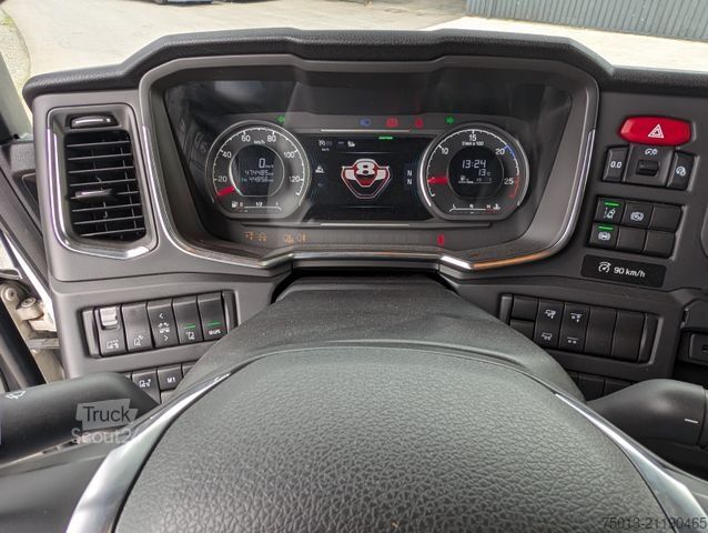 Standartinis vilkikas SCANIA V8, Airbrush, Retarder, Voll-Luft, OPEN PIPES