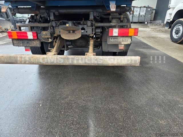 Třístranný sklápěč MERCEDES-BENZ Axor 1829 / 13m Palfinger Kran FUNK / Meiller