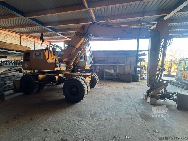 Escavatore gommato LIEBHERR A 312 / Mobilbagger / New Motor