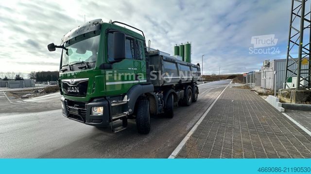 Autocarro ribaltabile MAN TGS 35.460 Blatt/Blatt Meiller Boardmatik