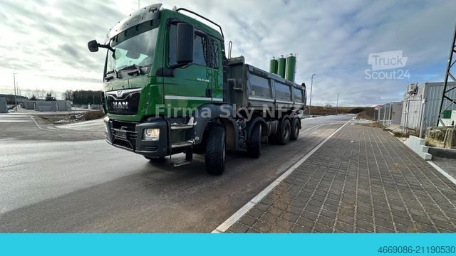 Autocarro ribaltabile MAN TGS 35.460 Blatt/Blatt Meiller Boardmatik