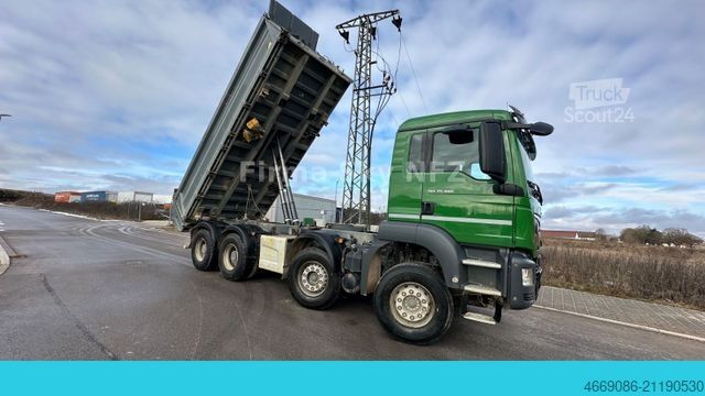 Autocarro ribaltabile MAN TGS 35.460 Blatt/Blatt Meiller Boardmatik