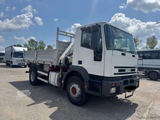 самоскидний вантажівка + кран IVECO EUROTECH 190 E 310 CURSOR