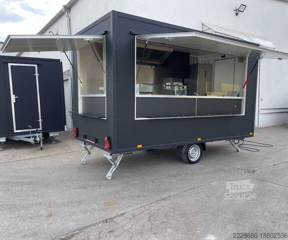 Säljtrailer, snacksläp, Verkaufsanhänger SOFORT VERFÜGBAR!Grillwagen,