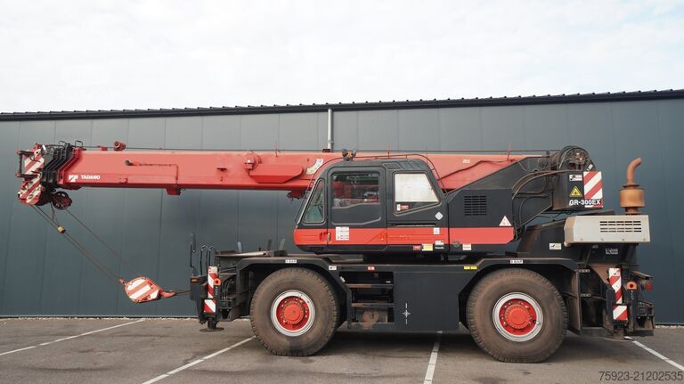 Автокран TADANO-FAUN GR-300EX WITH JIB 4X4X4 ROUGH TERRAIN CRANE