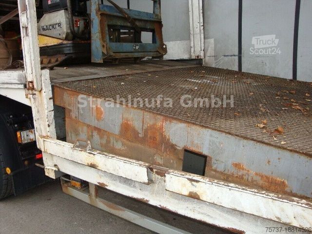 Žemagrindė puspriekabė Leveques SR 3215 2 Achs Tieflader Hydr. Klappe