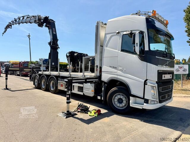 Dépanneuse Volvo FH 420 8x4 TRIDEM + (31m!) CRANE HIAB 858 E-7 +...