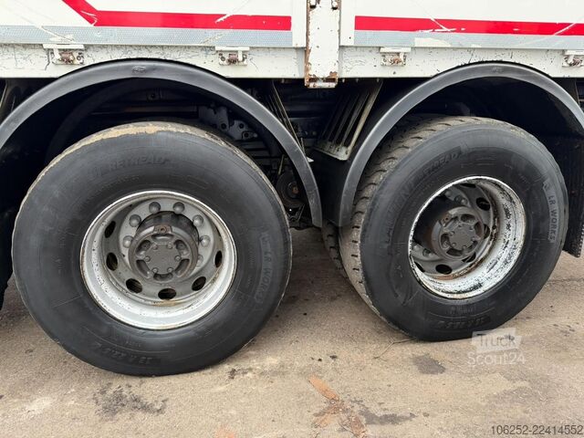 Навантажувальна платформа Volvo FM 420 6x4 BAUSTOFF + KRAN PALFINGER PK18502 SH...