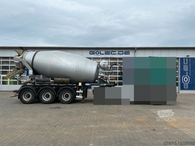 Concrete mixer truck Schwing Stetter Betonmischer Auflieger 10 m³
