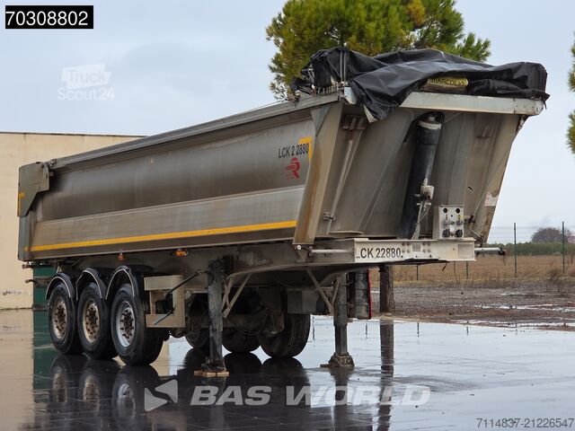 Tipp Benalu BEN 3 axles ALU Liftaxle