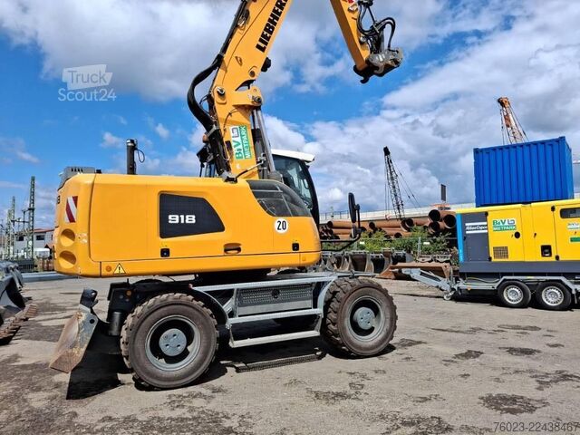 Riteņu ekskavators Liebherr A 918 Litronic