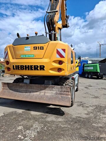 Riteņu ekskavators Liebherr A 918 Litronic
