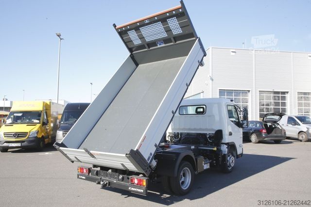 Savitarnos furgonas FUSO CANTER 3C15 SCATTOLINI 3-Seitenkipper KAMERA AHK