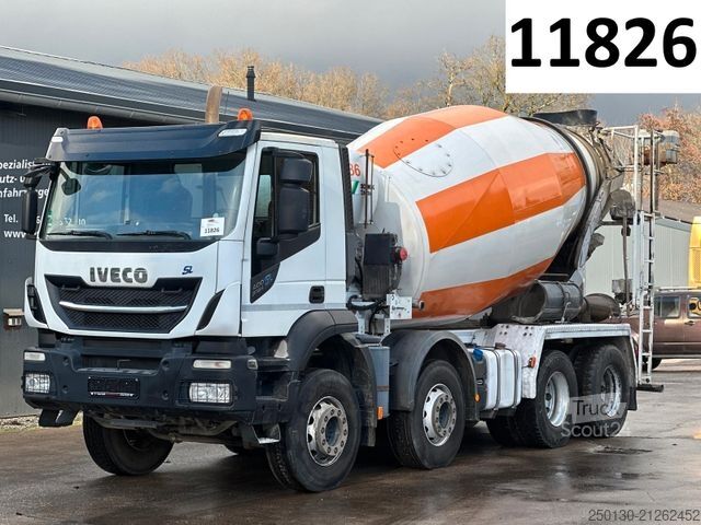 Camion malaxeur à béton IVECO X-Way 400 8x4 BB SchwingStetter AM9 Betonmischer