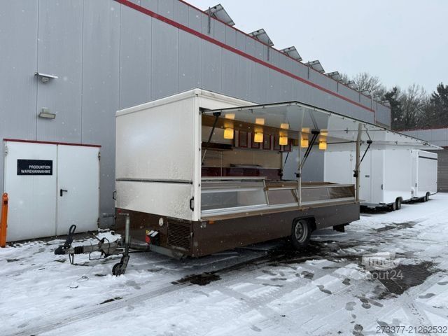 Árusító utánfutó BORCO-HÖHNS Imbiss / Catering / Foodtruck / Kaffee