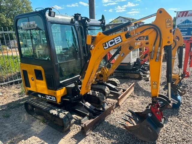 Minirýpadlo JCB 19 C-1 Minibagger 13.750 EUR netto